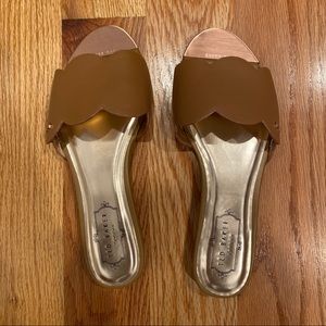 Ted Baker Rhaily Slides, 6.5 (new with tags)